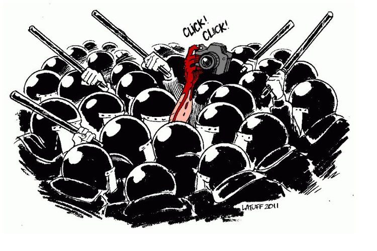 Press freedom - Latuff
