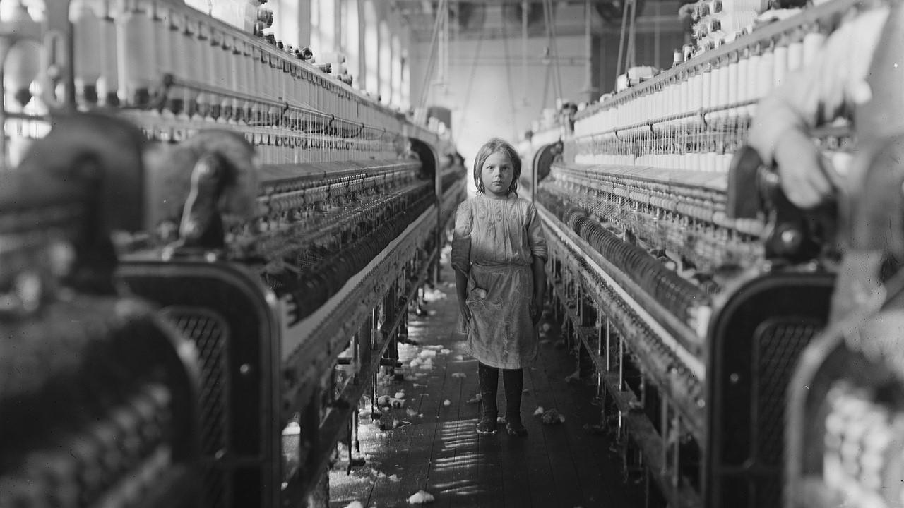 παιδική εργασία στη βιομηχανική επανάσταση