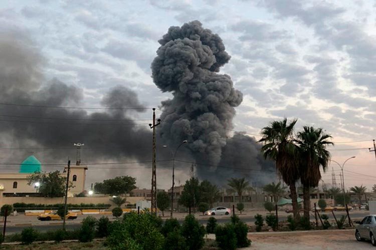 Το Ισραήλ βομβάρδισε - έκρηξη σε στρατιωτική αποθήκη στη Βαγδατη