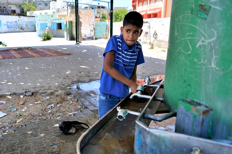 Ισραήλ Γάζα κλιματική αλλαγή νερό