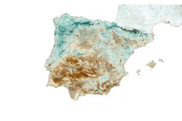 κλιματική αλλαγή ρεκόρ θερμοκρασία ξηρασία ισπανία ιβηρική χερσόνησος βλάστηση